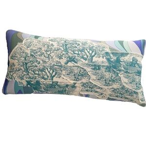 Italian Toile Lumbar Cushion by Fili NY